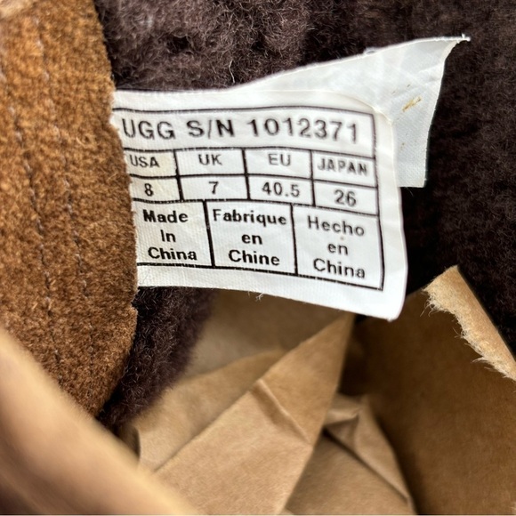 UGG GUTHRIE BIKER BOOTS SIZE 8 - Picture 11 of 12